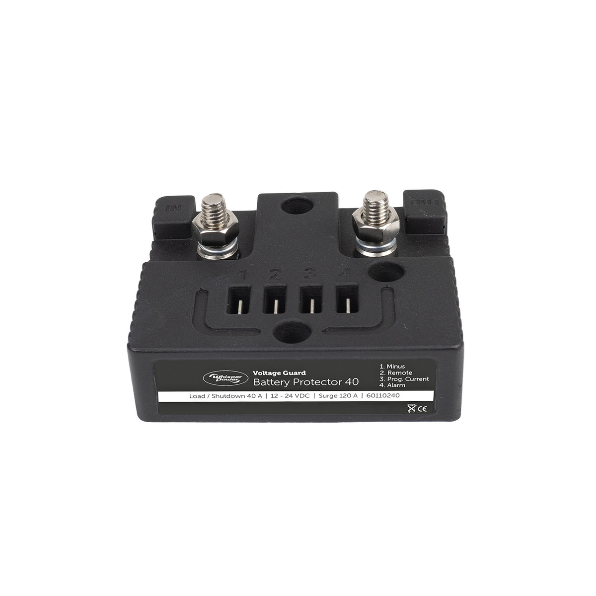 WhisperPower akumuliatoriaus apsauga WVG 40, 12–24 V / 40 A, programuojama – 60110240