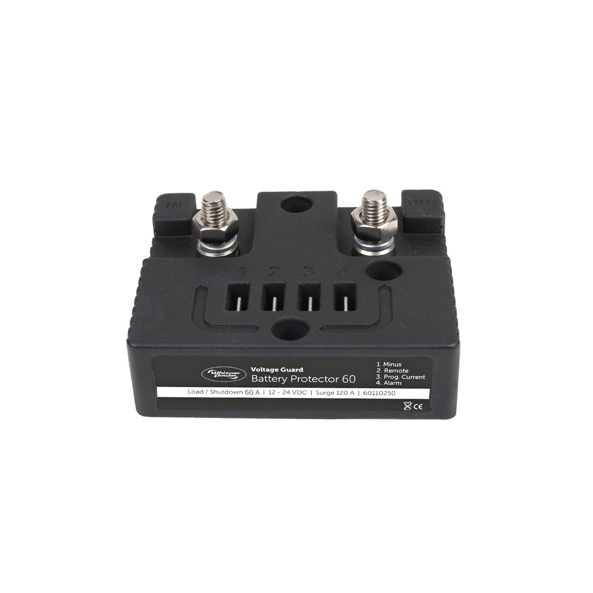 WhisperPower akumuliatoriaus apsauga WVG 60, 12–24 V / 60 A, programuojama – 60110250