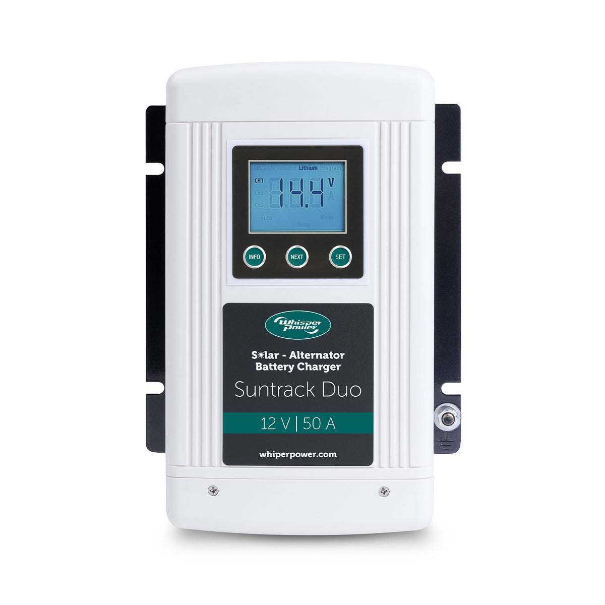 WhisperPower Suntrack DUO 12 V / 50 A – DC-DC ir MPPT saulės įkroviklis – 60111430
