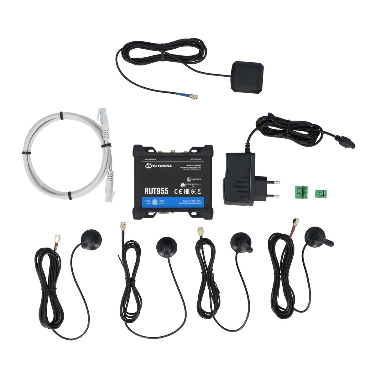 WhisperPower WhisperCare 1.5 maršrutizatorius 4G LTE, GNSS, dvi SIM kortelės – 60116059