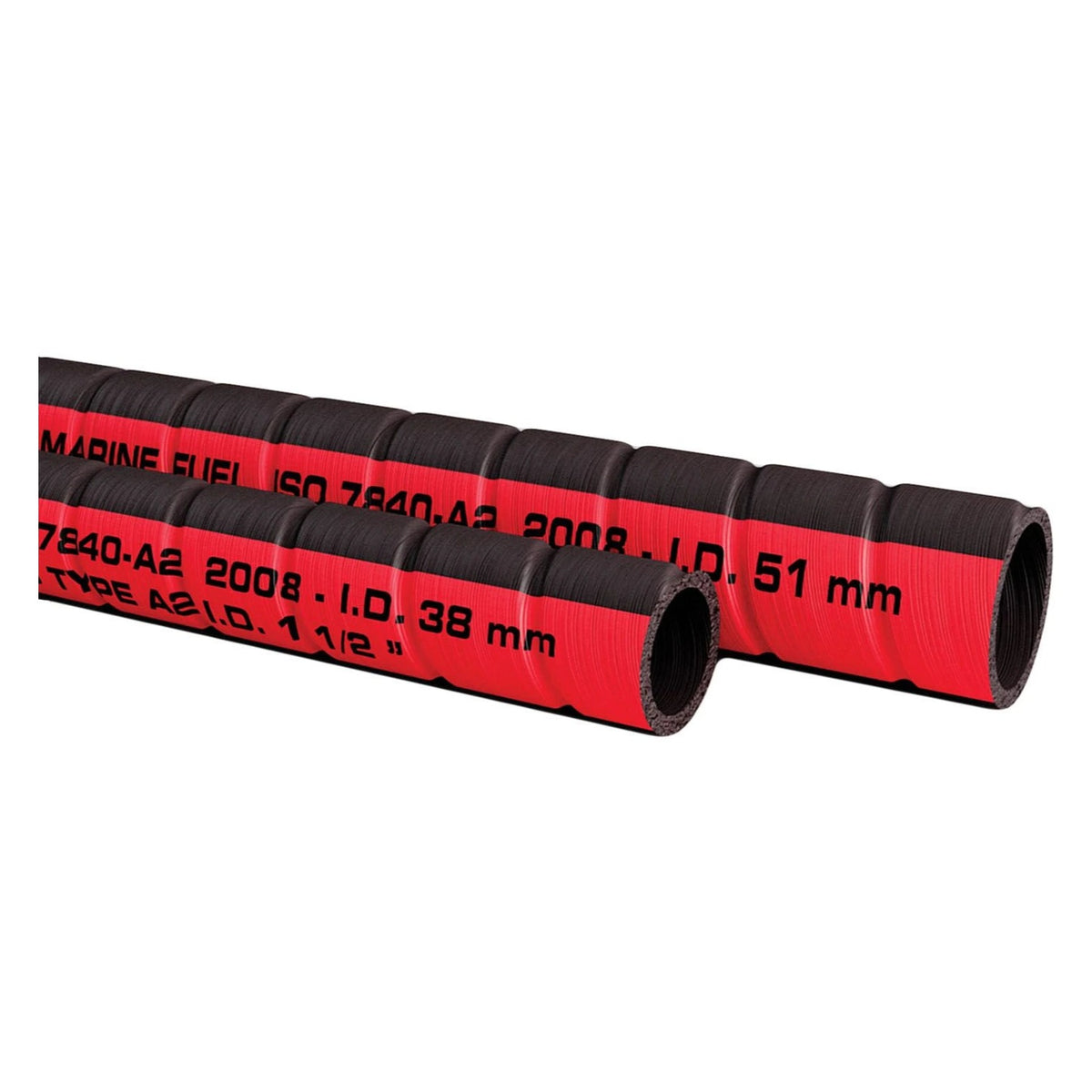 Vetus kuro įpylimo žarna Ø 51 mm (kaina už metrą)