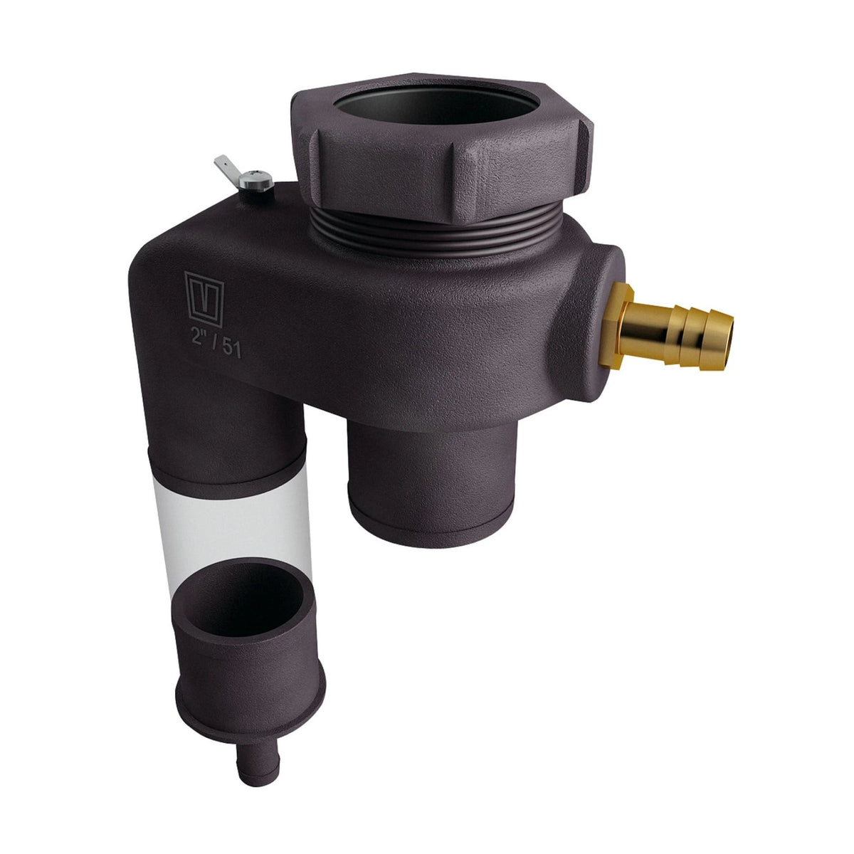 Vetus kuro taškymosi barjeras FSA įpylimo dangteliui ir įpylimo žarnai Ø 51 mm, ventiliacija Ø 16 mm – FSA5116