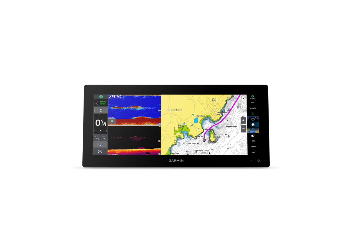 GARMIN GPSMAP 1523xsv – 15" plačiaekranis čartploteris‑echolotas su UHD sonaru – nuotrauka 4