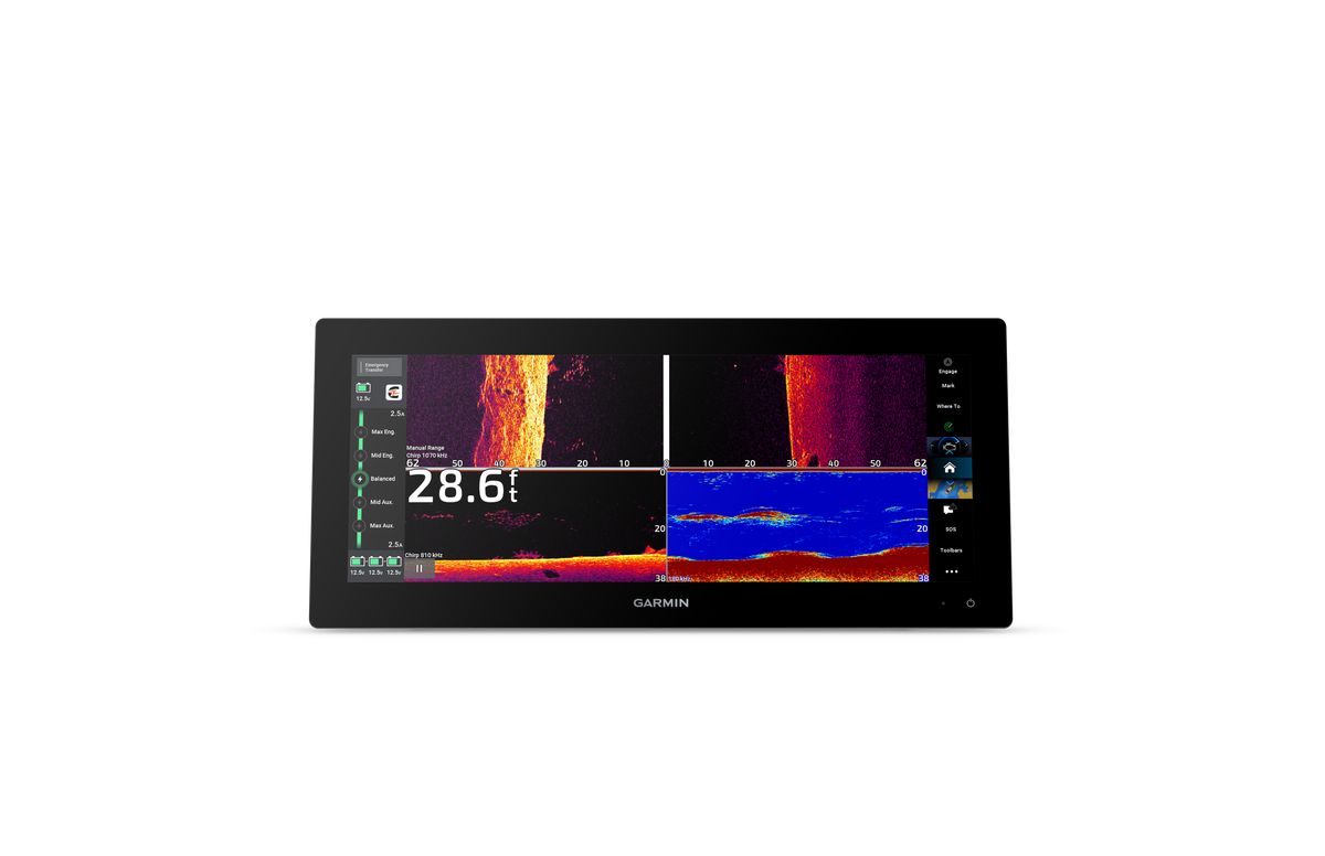 GARMIN GPSMAP 1523xsv – 15" plačiaekranis čartploteris‑echolotas su UHD sonaru – nuotrauka 3