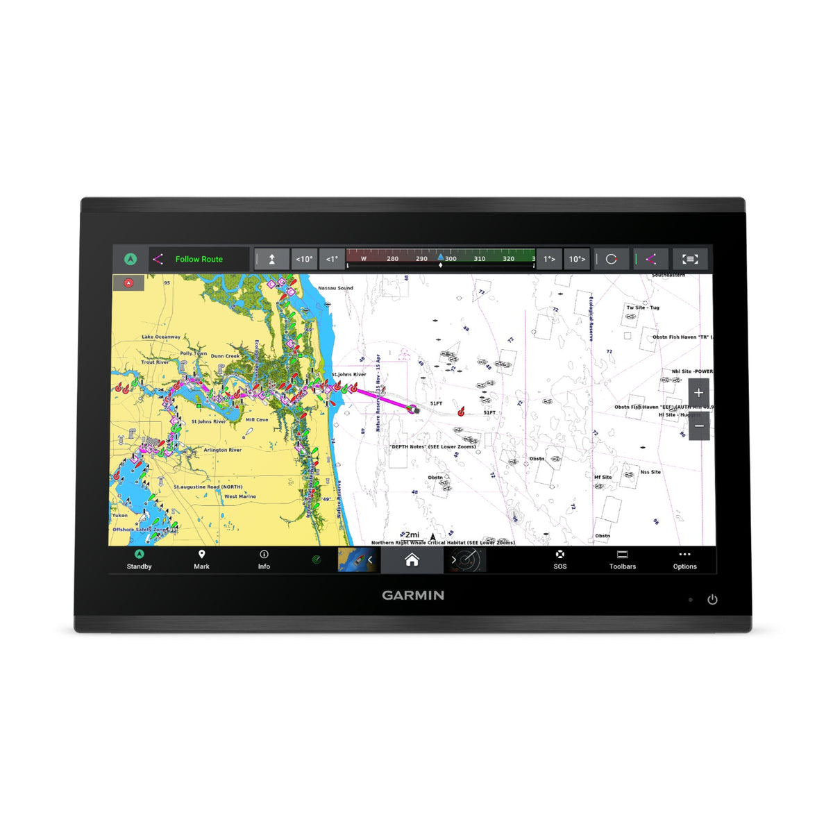Garmin GPSMAP 9019 – 19" 4K premium čartploteris
