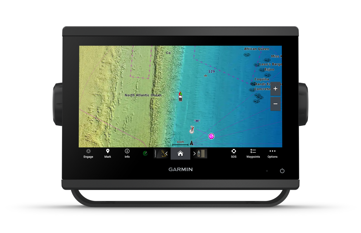 GARMIN GPSMAP 923 – 9" didelės raiškos čartploteris kompaktiškai vairinei – nuotrauka 2