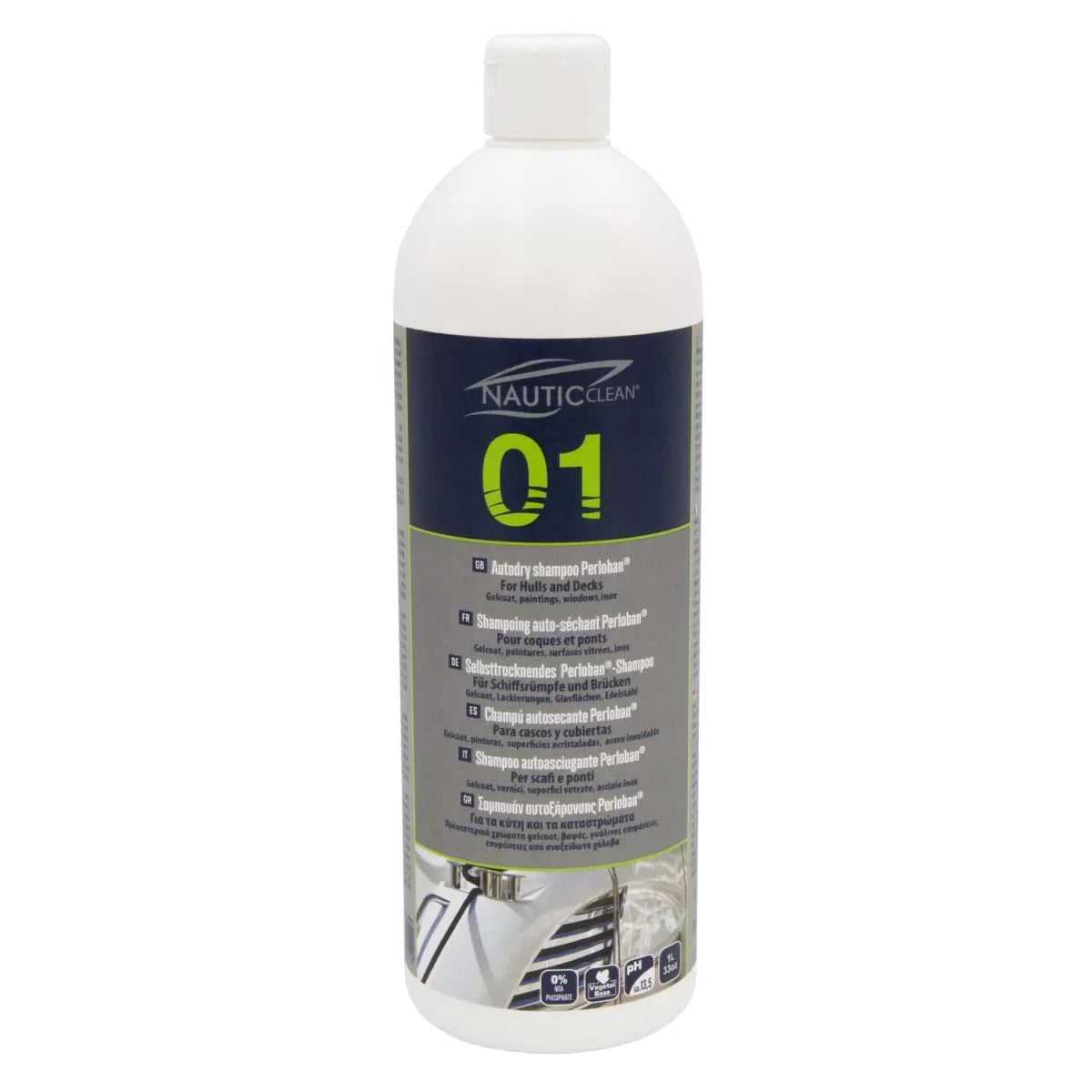 Nautic Clean 01 savaime džiūstantis šampūnas 5 l