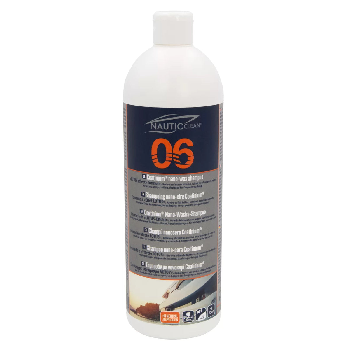 Nautic Clean 06 nano vaško šampūnas 5 l, koncentratas