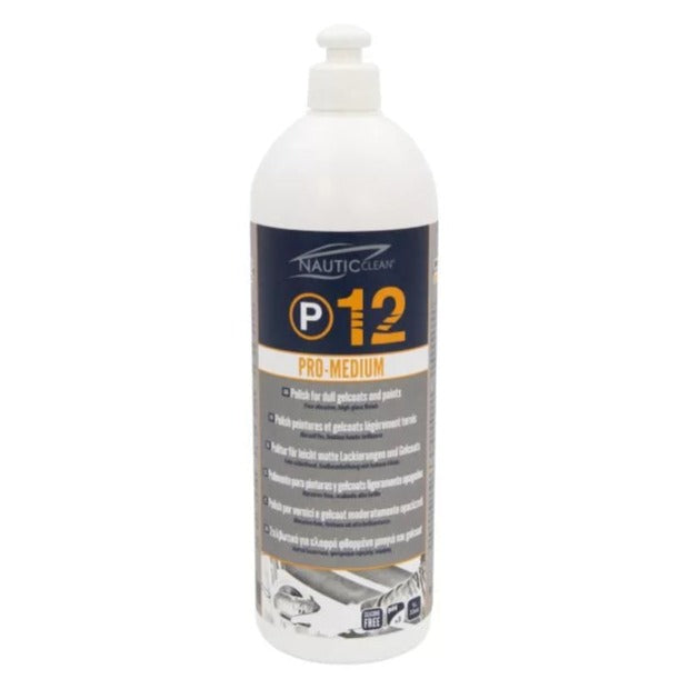 Nautic Clean 12 PRO-MEDIUM poliravimo priemonė 1 l