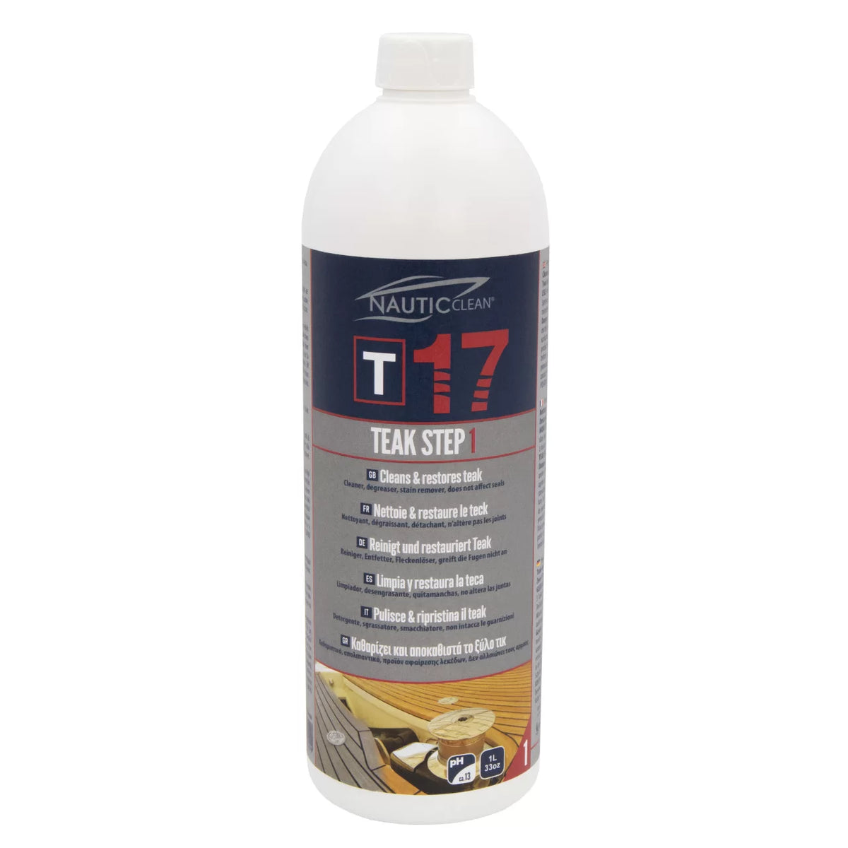 Nautic Clean 17 tikmedžio valiklis STEP 1 5 l
