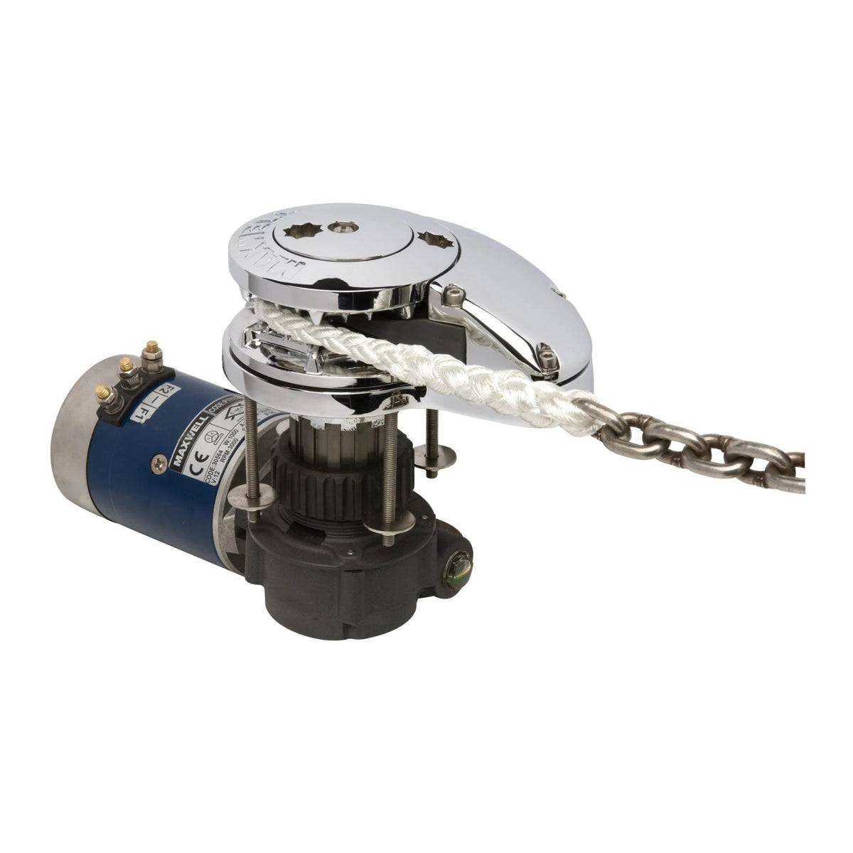 Maxwell vertikali inkaro gervė RC10-8, 12 V, 1000 W, 100TDC CW tik grandinės žvaigždutė – P102571