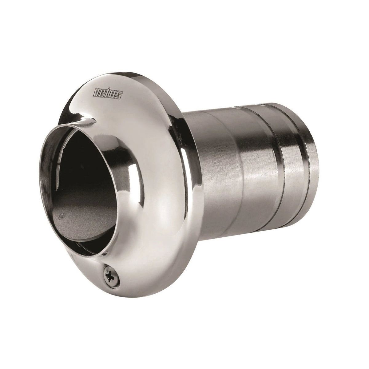 Vetus nerūdijančio plieno išmetimo jungtis galiniam bortui su atbuliniu vožtuvu, Ø 125 mm – TRC125SV