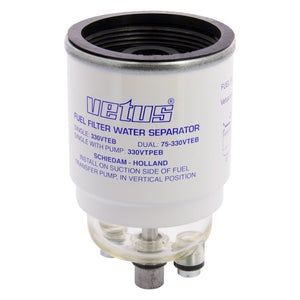 Vetus kuro filtro elementas 10 µm, iki 190 l/h, mėlynas