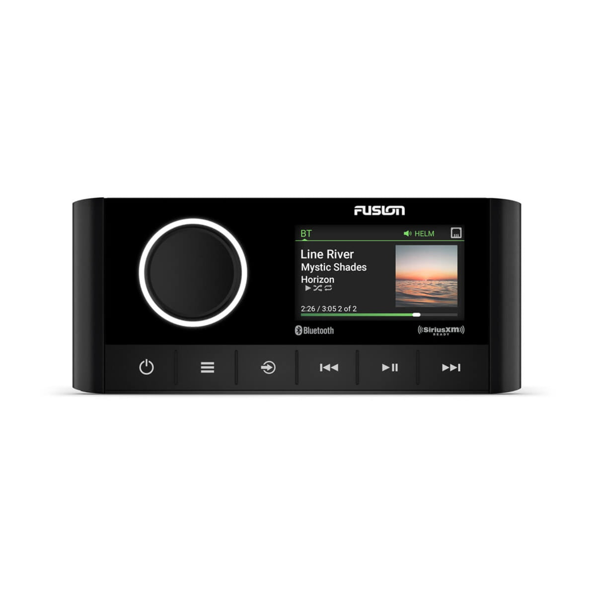 Fusion Apollo MS-RA670 – kompaktiška laivo garso sistema su DSP
