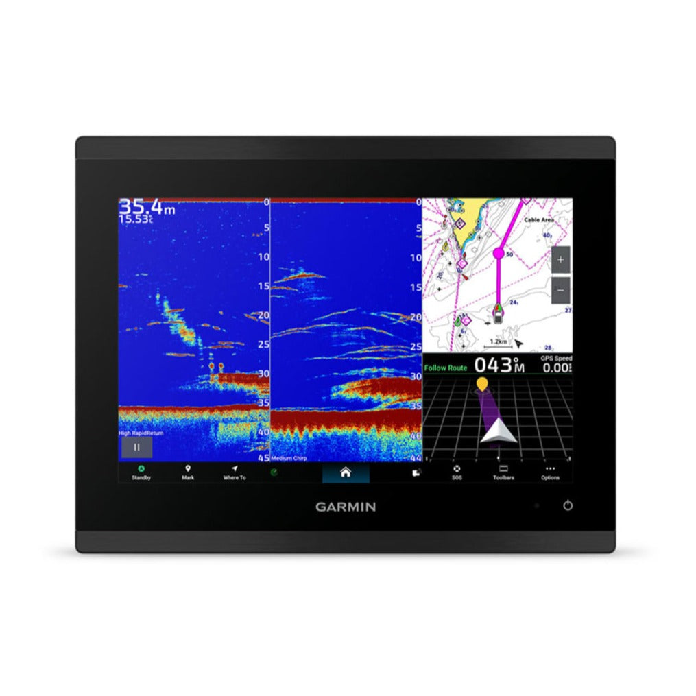 Garmin GPSMAP 9010xsv – 10" premium čartploteris su echolotu