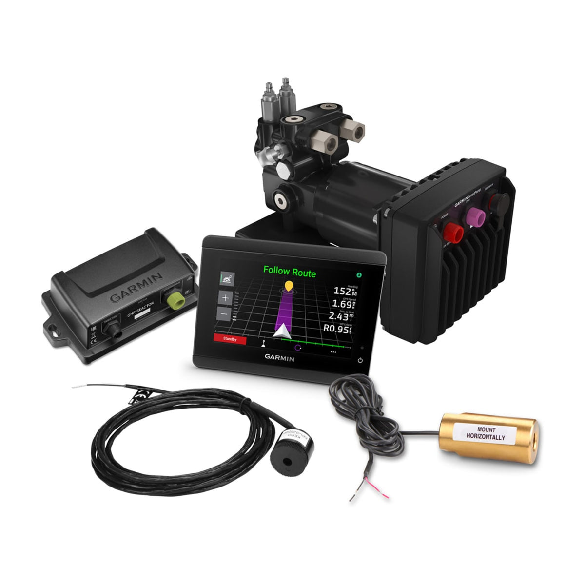 Garmin Reactor 40 hidraulinis pagrindinis rinkinys su SmartPump v2