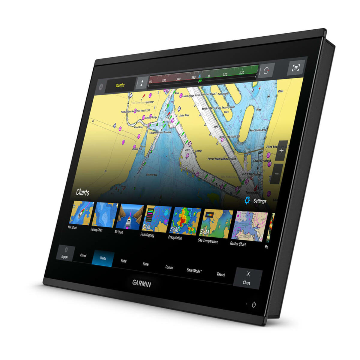 Garmin GPSMAP 9024 – 24" 4K premium čartploteris