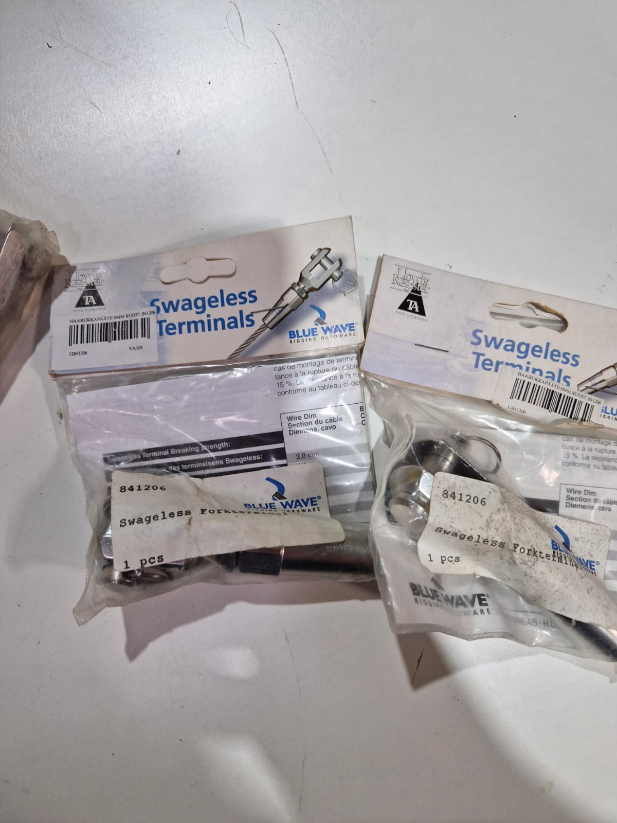 Bluewave Swageless vantos antgalis