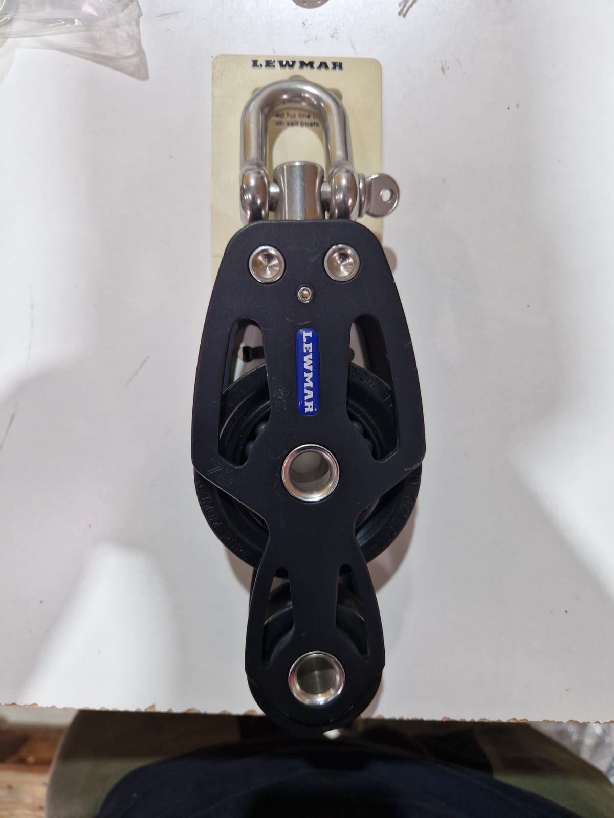 Lewmar HTX 72 mm fiddle blokas