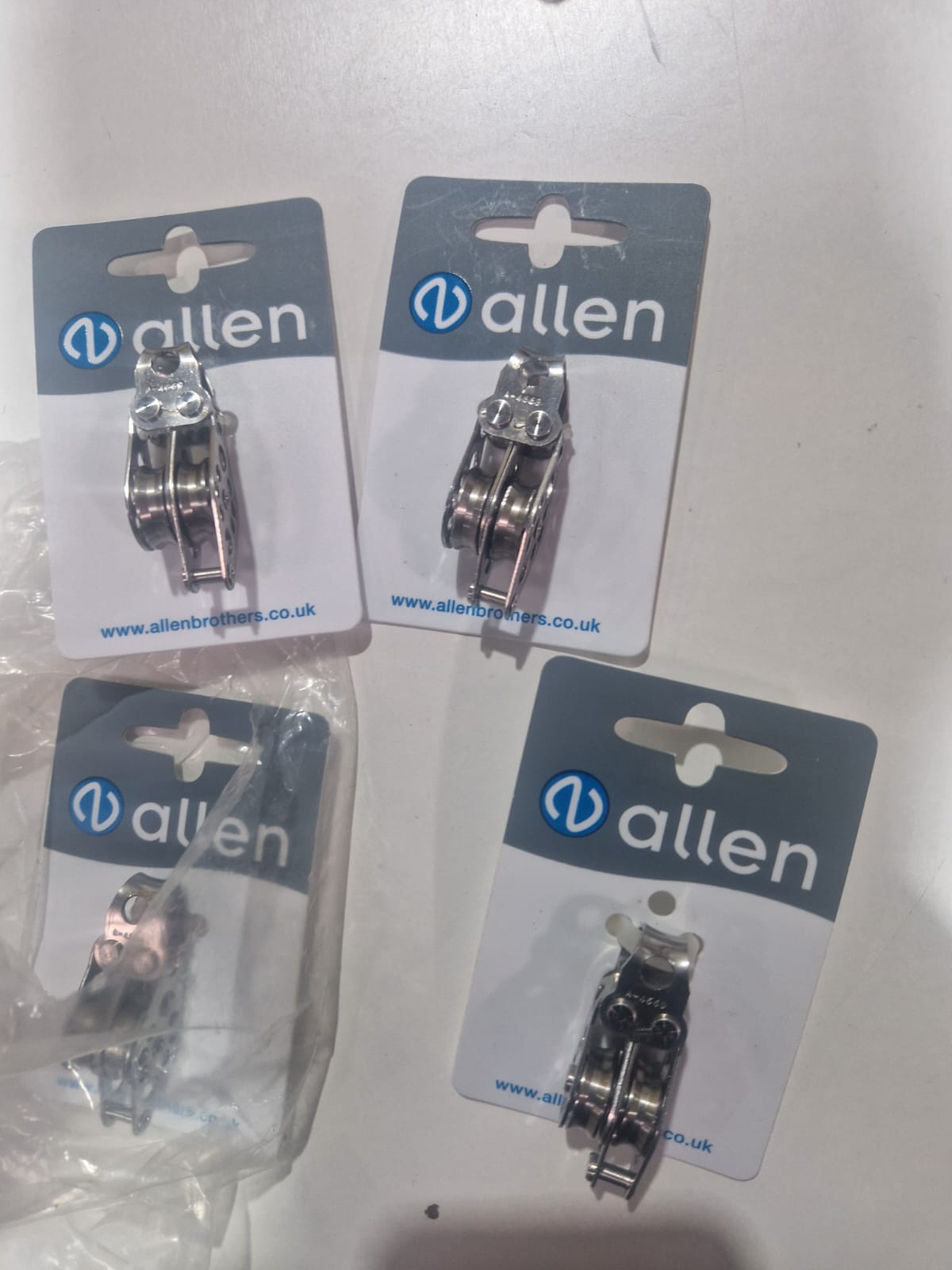 Allen A4669 16 mm dvigubas blokas su beketu