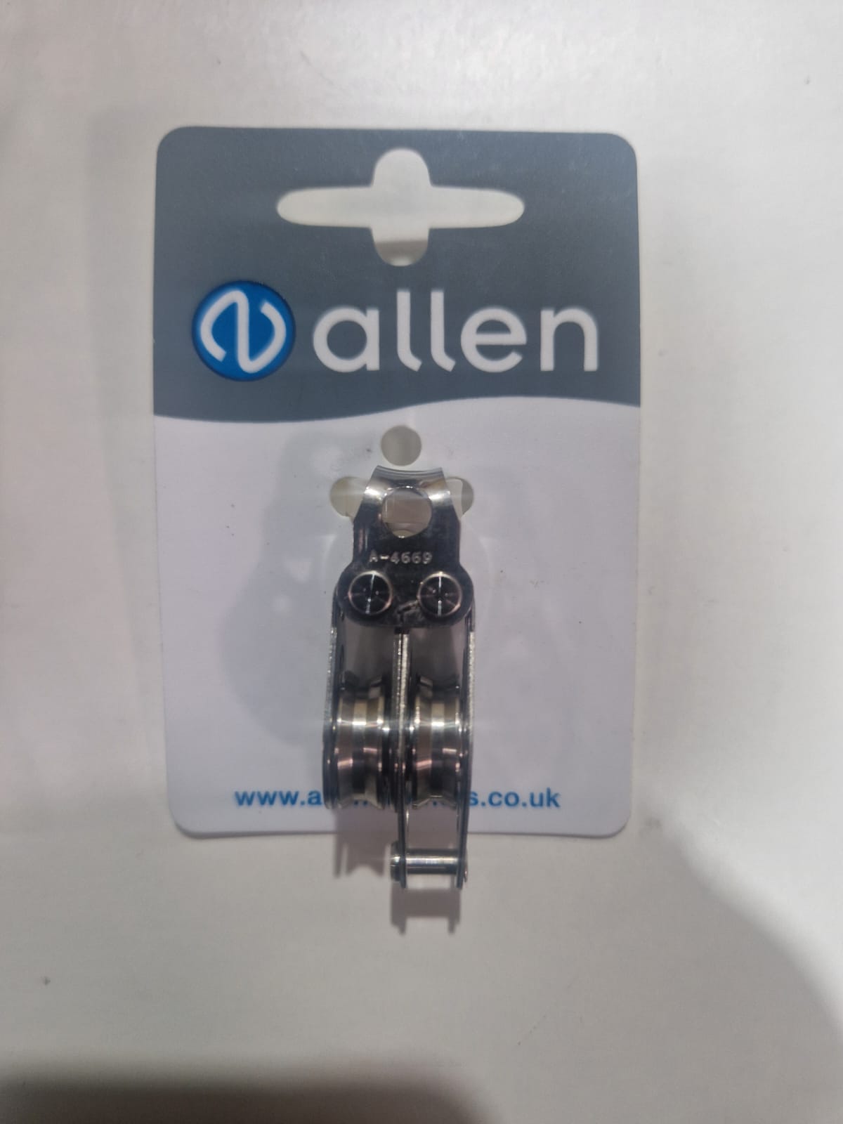 Allen A4669 16 mm dvigubas blokas su beketu