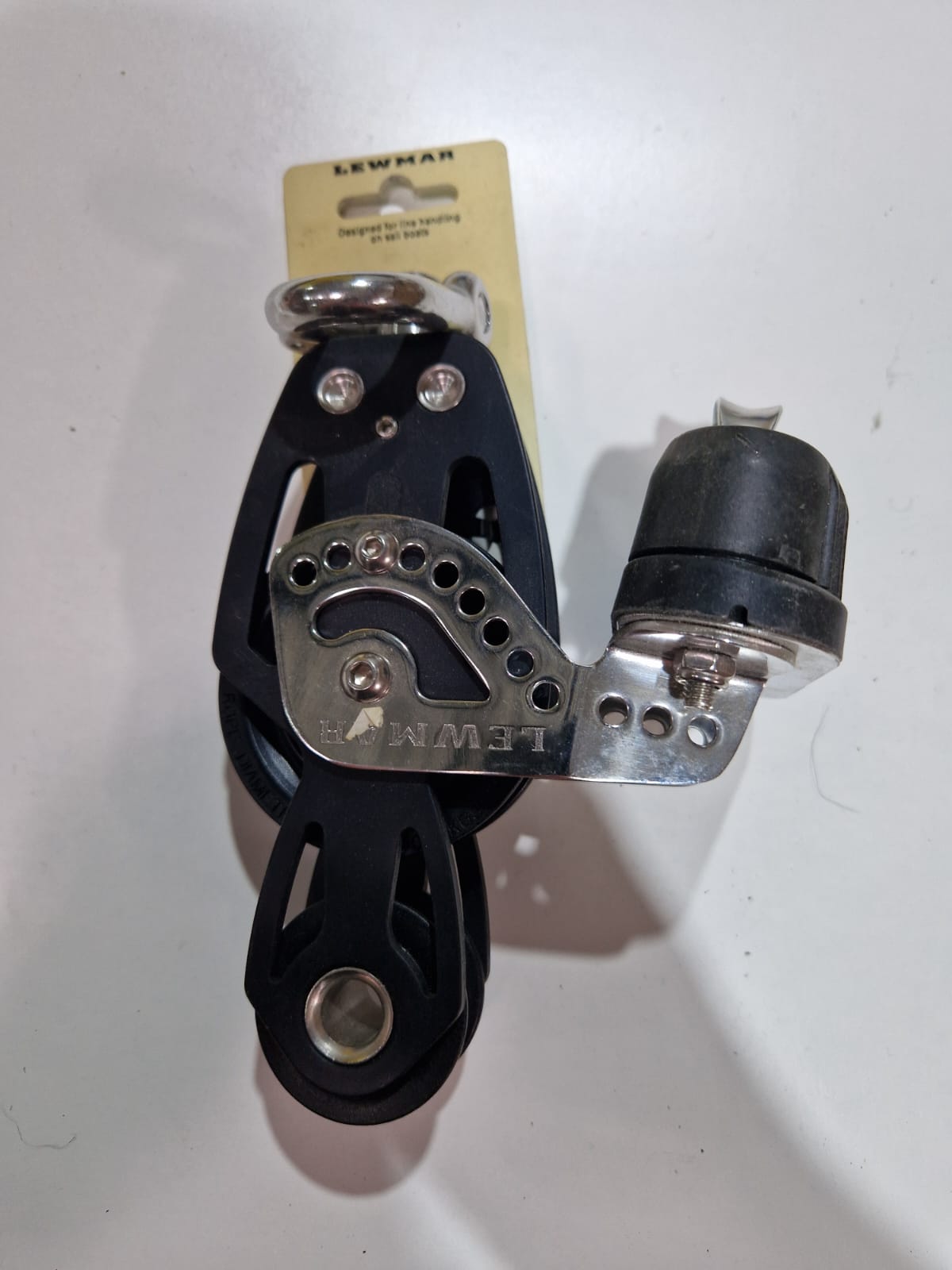 Lewmar HTX 72 mm fiddle blokas su kumšteliu