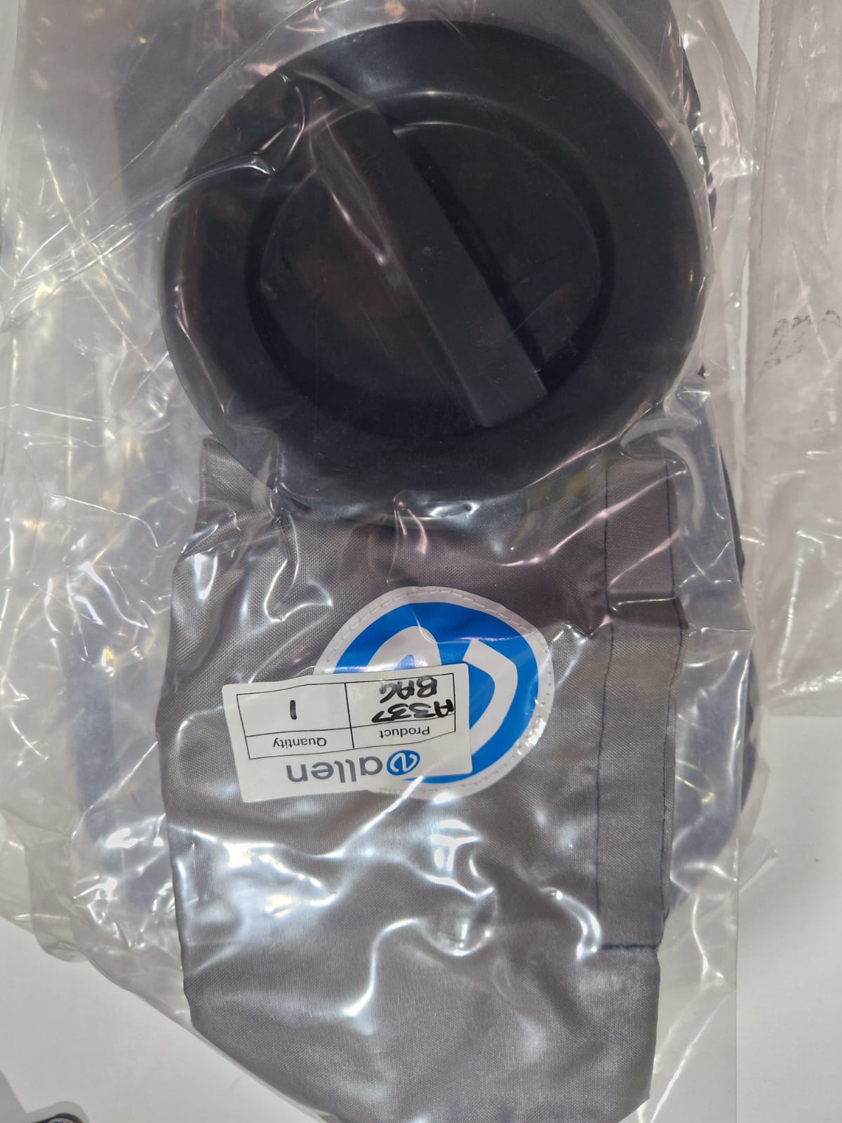 Allen 102 mm liuko dangtelis su maišeliu ir tarpine