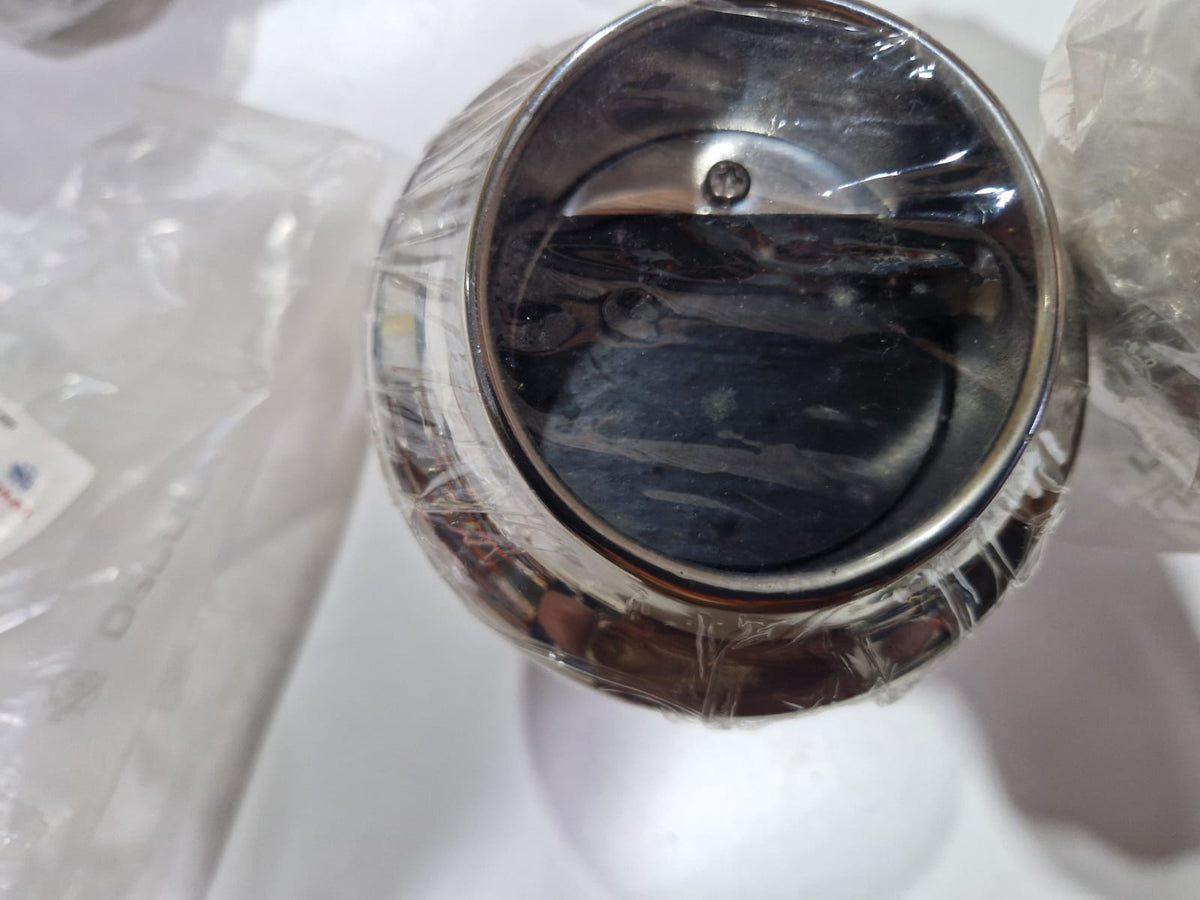 Veidrodiniu blizgesiu poliruotas AISI 316 išmetimo vamzdis Ø 60 mm