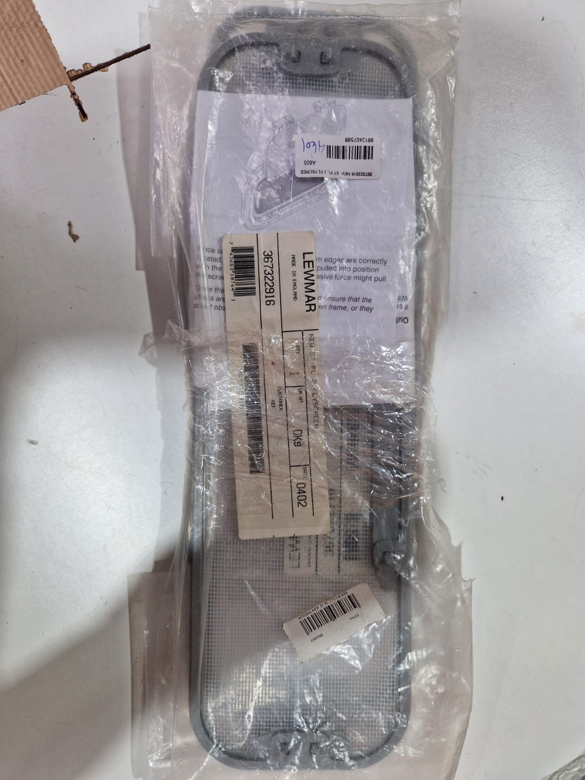 Lewmar Standard Port 2 dydžio tinklelis nuo uodų 367322936
