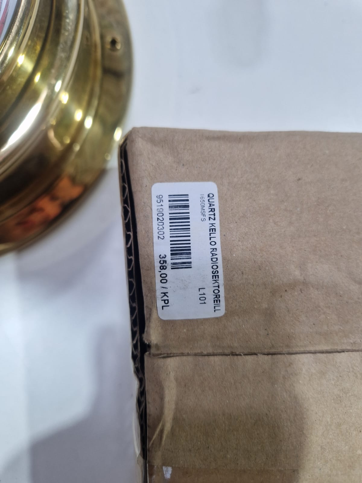 Quartz laikrodis su radijo sektoriais 1650MSFS