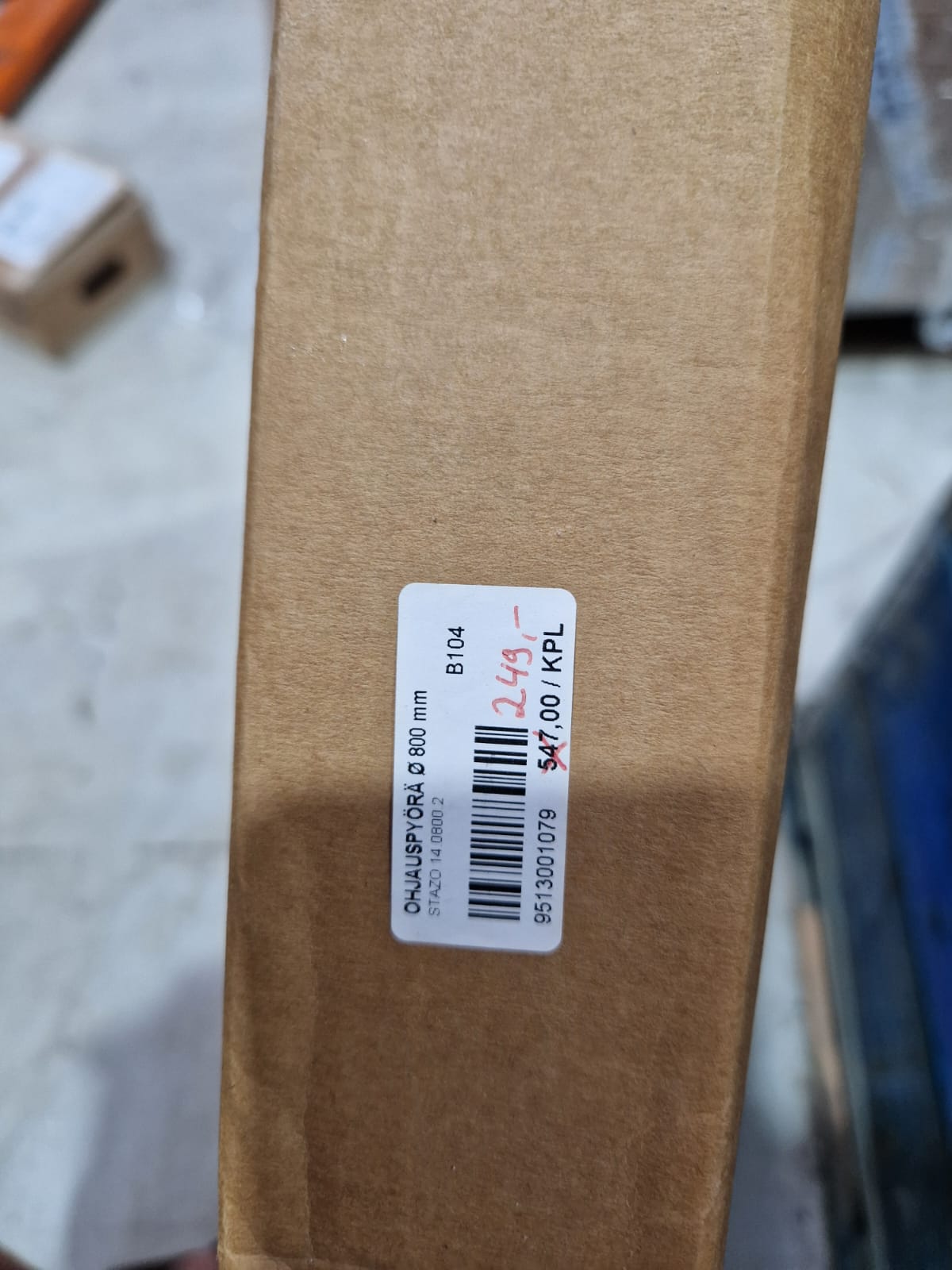 Nerūdijantis vairas Ø 800 mm
