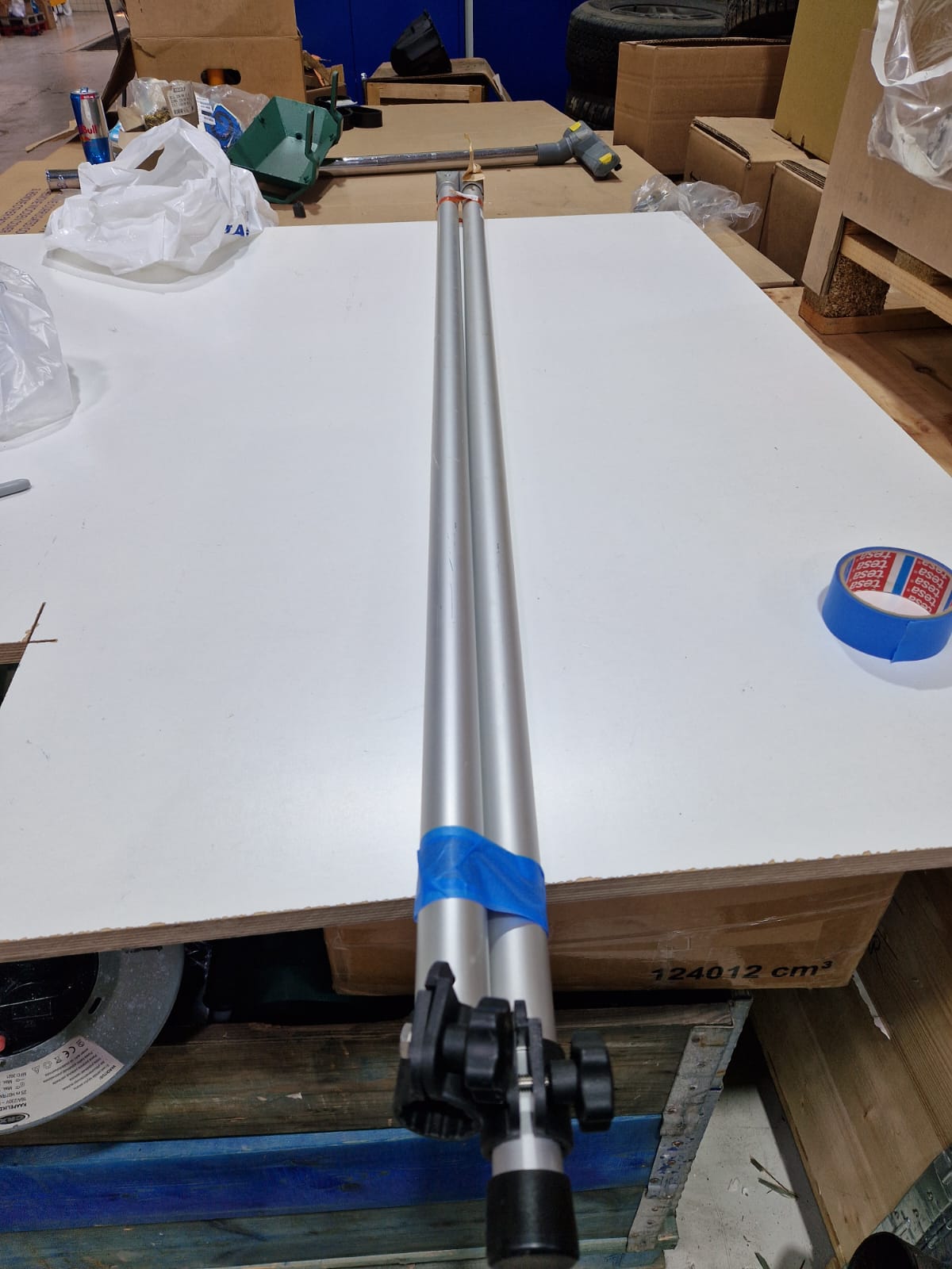 Teleskopinis spinakerio strypas 1,35–1,8 m