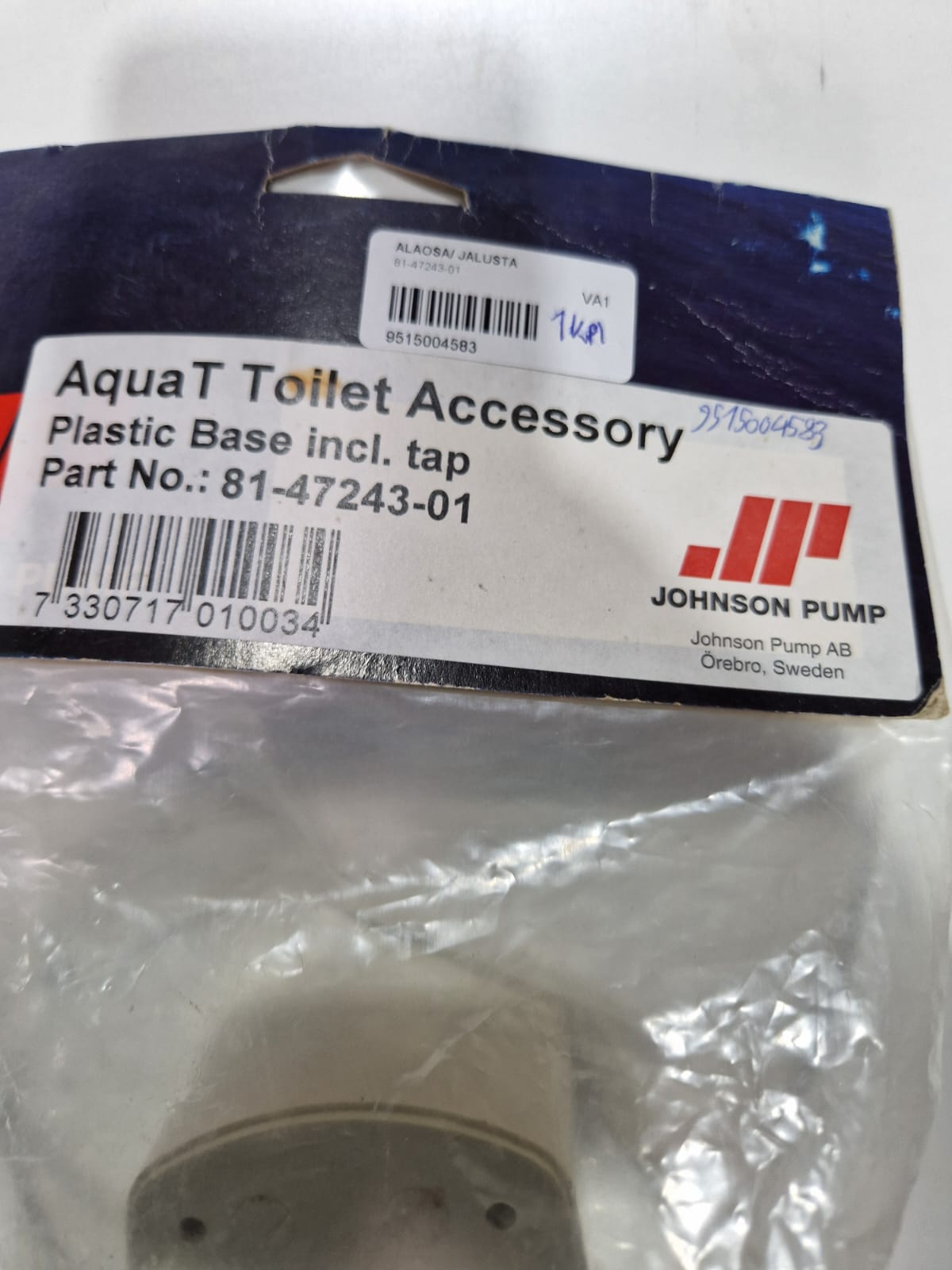 AquaT tualeti plastalus kraaniga