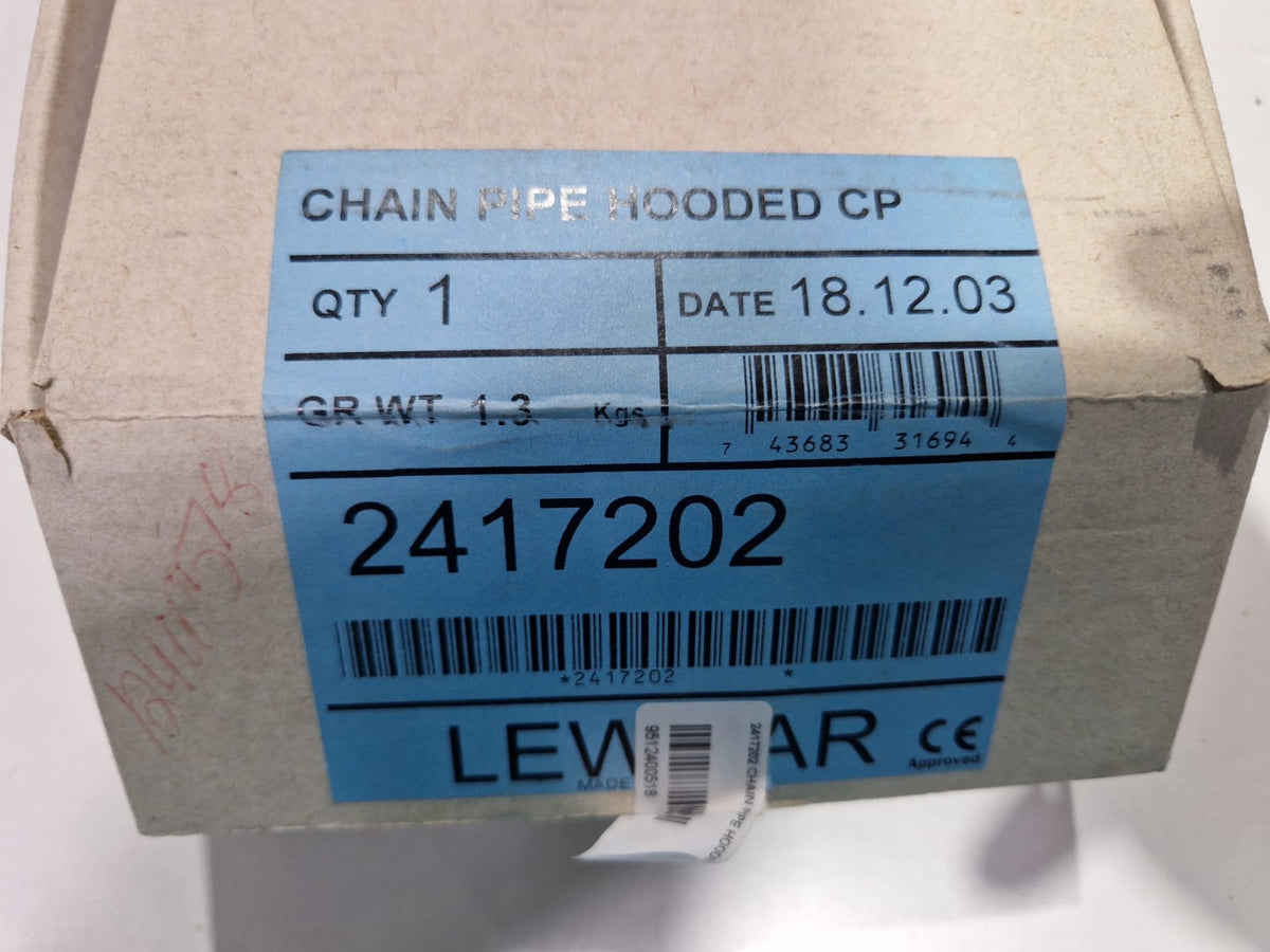 Lewmar grandinės pralaida su gaubtu CP 2417202