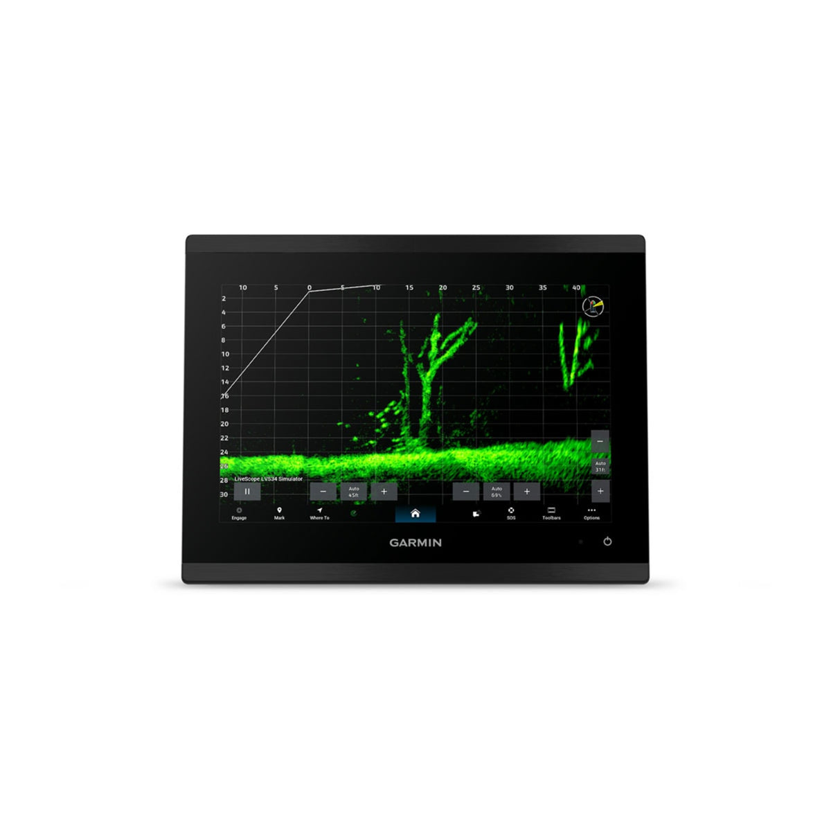Garmin GPSMAP 9010xsv – 10" premium čartploteris su echolotu