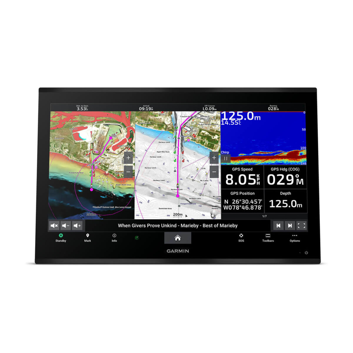 Garmin GPSMAP 9027 – 27" 4K premium čartploteris