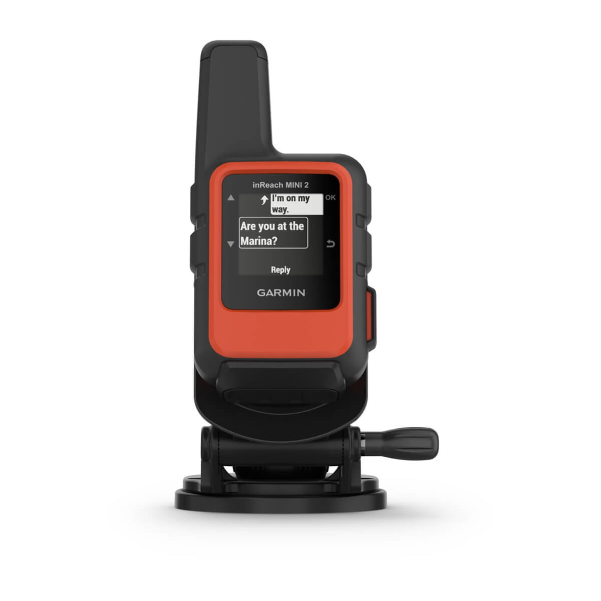Garmin inReach Mini 2 Marine Bundle – palydovinio ryšio įrenginys su laivo laikikliu